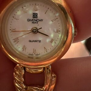 Givenchy Gold Women's Watch with White Dial